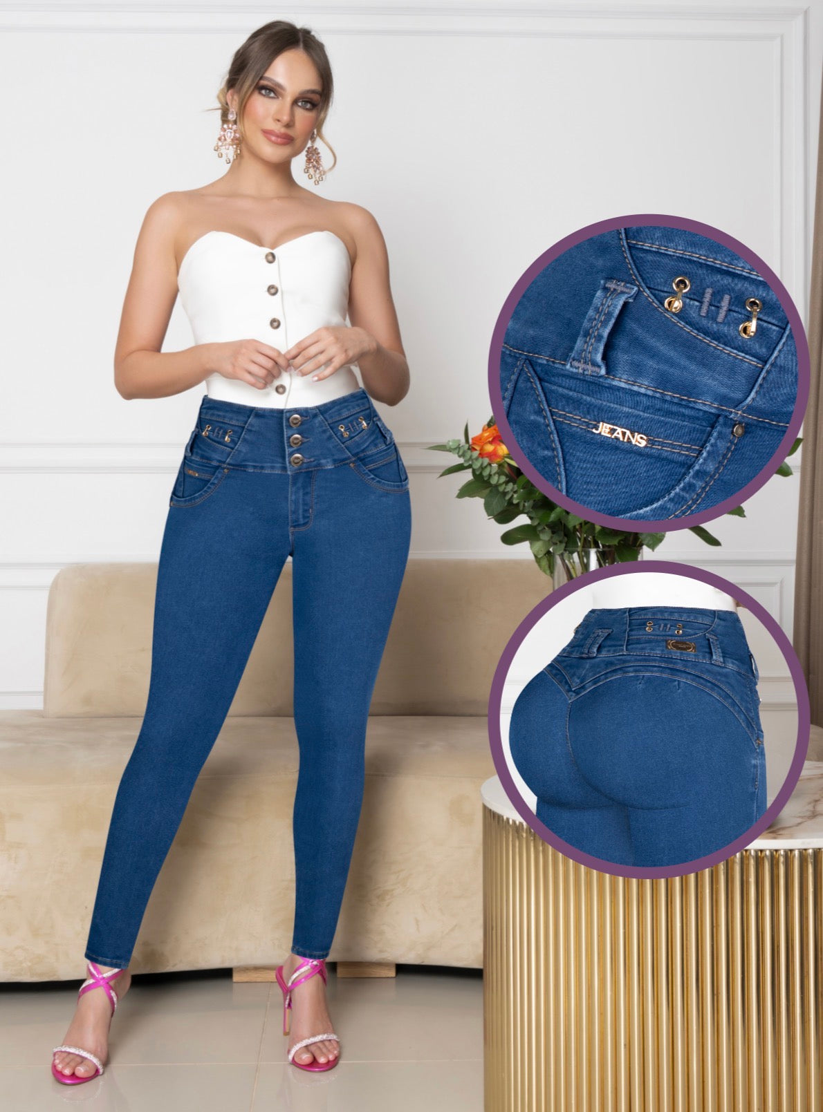 MONCE SKINNY-MEGA POMP