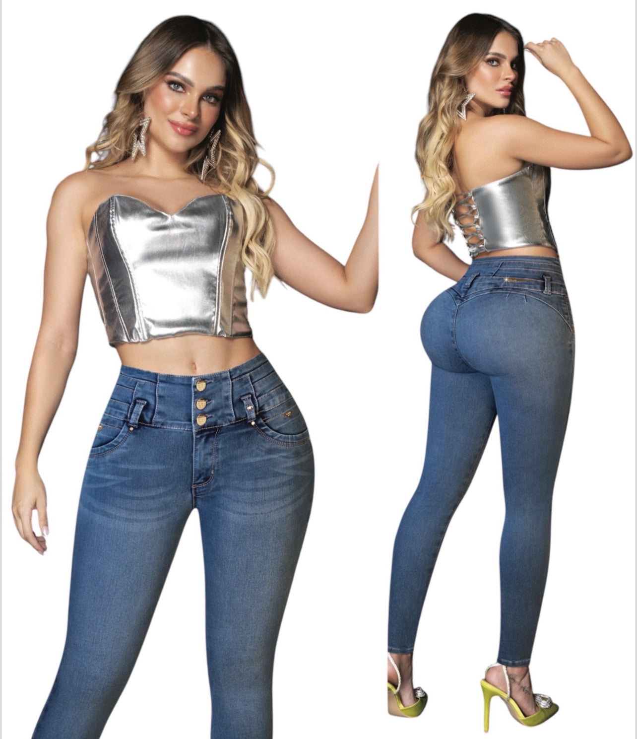 CLAUDIA SKINNY MEGA POMP