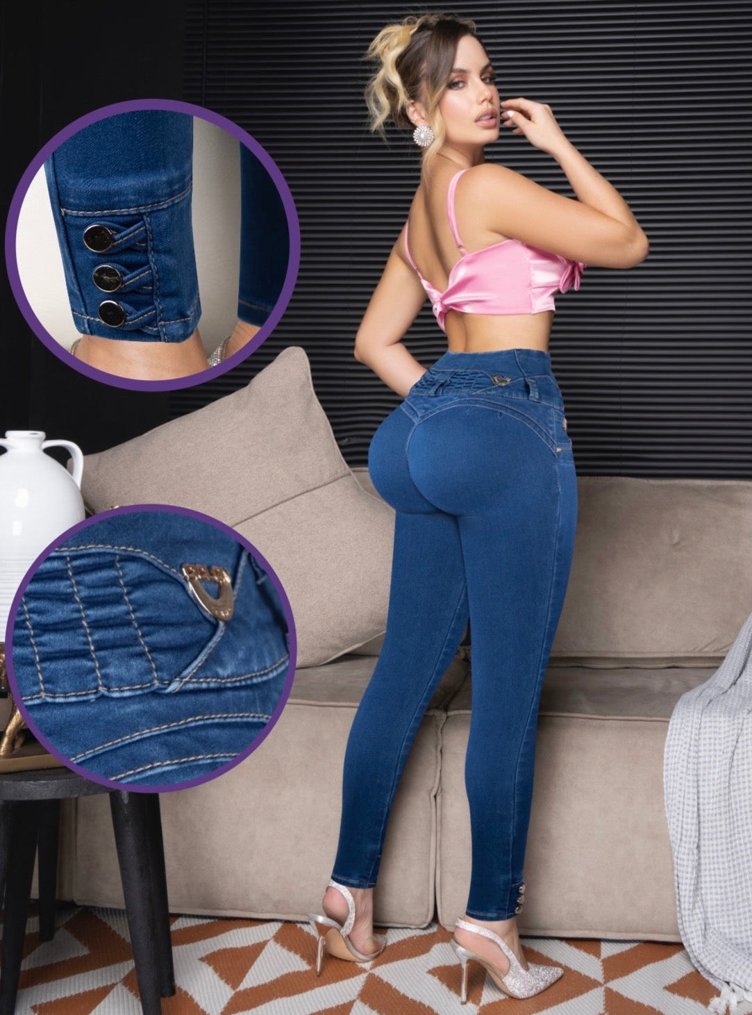 LUU SKINNY MEGA POMP